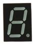 LED 7-SEG DISPLAY, 10MM, GREEN, 3.5MCD HDSP-F513