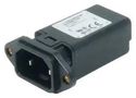 POWER CONN, IEC C18 INLET, 10A, QC FN9274MB-10-05