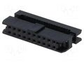 Connector: IDC; plug; female; PIN: 16; IDC; for ribbon cable; 2.54mm CONNFLY DS1016-16MASIBB