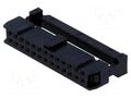 Connector: IDC; plug; female; PIN: 26; IDC; for ribbon cable; 2.54mm CONNFLY DS1016-26MASIBB