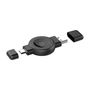 In-line Choetech T606-F wireless charger for smartwatch (black), Choetech T606-F-V2