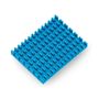 Heatsink 40x30x5mm for Raspberry Pi 4 with thermoconductive tape - blue ODS-15696 5904422377953