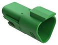 AUTOMOTIVE HOUSING, RCPT, 3POS, 13A, GRN AT04-3P-GRN