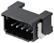 CONN, R/A HEADER, 4POS, 1ROW, 2MM 205972-0041