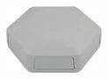 ENCLOSURE, HEX-BOX IOT, ABS, GREY CBHEX1-60-GY