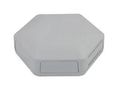 ENCLOSURE, HEX-BOX IOT, ABS, GREY CBHEX1-51-GY