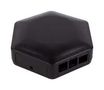 ENCLOSURE, HEX-BOX IOT, ABS, BLACK CBHEX1-PI4-BK