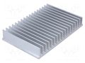 Heatsink: extruded; grilled; L: 100mm; W: 150mm; H: 25mm; aluminium STONECOLD RAD-A52317/100