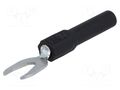 Adapter; black; 60VDC; 36A; 51mm; Insulation: polyamide; 30VAC AXIOMET RDA-S4-W4-B
