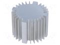 Heatsink; LED; Ø: 70mm; H: 50mm FISCHER ELEKTRONIK SK57050AL