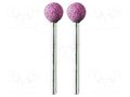 Grindingstone; Ø: 10mm; Ø: 3mm; aluminium oxide; 2pcs. PG MINI PG-M2175