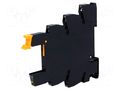 Socket; PIN: 8; 6A; 240VAC; for DIN rail mounting; SNR,ST SCHRACK ST3FLC4