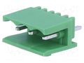 Connector: pluggable terminal block; socket; male; 15A; 300V; THT NINIGI TBG-5-PB-3P/GN