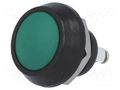 Switch: vandal resistant; Pos: 2; SPST-NO; 2A/36VDC; IP65; OFF-(ON) ONPOW V12B-10G-A