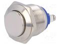 Switch: vandal resistant; Pos: 2; SPST-NO; 0.5A/220VAC; 2A/36VDC ONPOW V19-10H-S