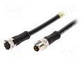 Cable: for sensors/automation; PIN: 4; 3m; plug; 30V; 3A MOLEX MX-120087-8712