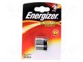 Battery: alkaline; 4LR44; 6V; non-rechargeable; Ø13x25mm; 2pcs. ENERGIZER BAT-A544/EG-B2