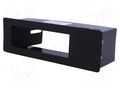 Mounting half frame for CB radio; M-tech,President,Uniden 4CARMEDIA PCB.TYP.01.1