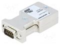 Connector: D-Sub; PIN: 9; straight; screw terminal; for cable HELUKABEL PFB-AX-S
