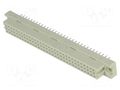 Connector: DIN 41612; plug; female; PIN: 64; straight; THT; a+c; 4mm NINIGI ZDIN-CF-64P