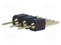 Connector: pin strips; adapter; PIN: 3; straight; soldering,THT CONNFLY ZL210-3P