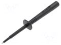 Measuring tip; 16A; black; Socket size: 4mm ELECTRO-PJP PJP402-IEC-CATIV-N