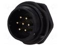 Connector: circular; socket; male; PIN: 7; IP68; SP21; 15A; 500V WEIPU SP2112/P7