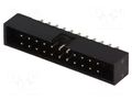 Connector: IDC; socket; male; PIN: 22; straight; THT; 2mm; 2x11; black AMPHENOL COMMUNICATIONS SOLUTIONS T823-122A1S100HEU