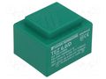 Transformer: encapsulated; 6VA; 230VAC; 12V; 12V; 250mA; 250mA; PCB BREVE TUFVASSONS TEZ6/D/12-12V