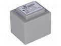 Transformer: encapsulated; 3VA; 230VAC; 9V; 330mA; PCB; IP00; C: 29mm INDEL TSZZ2.8/9V
