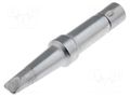 Tip; chisel; 3.2x0.8mm; 480°C; for  soldering iron; WEL.PT-C9 PLATO PLATO-C-3036-9