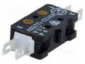 Microswitch SNAP ACTION; 2.5A/250VAC; 0.3A/220VDC; ON-(ON); IP40 PROMET WLK-12