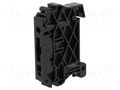 Holder; black; TS35 WEIDMÜLLER ZEW35/2SW