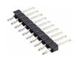 CONN, R/A HEADER, 10POS, 1ROW, 2.54MM M20-8891045R