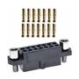 CONNECTOR, RCPT, 4POS, 2ROW, CRIMP M80-4800442