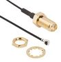 RF CABLE ASSY, AMC R/A PLUG-SMA JACK 336313-12-0150