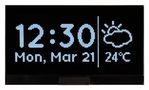 OLED GRAPHIC DISPLAY, COT, 128 X 64P, 3V MCOT128064SV-WM