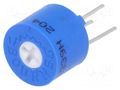 Potentiometer: mounting; horizontal,multiturn; 200kΩ; 0.5W; THT BOURNS 3339H-1-204LF