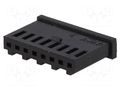 Connector: wire-board; plug; female; PIN: 8; AMPMODU MOD II; 2.54mm TE Connectivity 280361