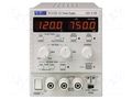 Power supply: laboratory; single-channel,linear; 0÷120VDC; PLH AIM-TTI PLH120