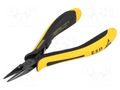 Pliers; precision,half-rounded nose,specialist; ESD; 130mm BERNSTEIN BRN-3-687-15