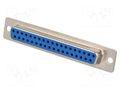 Connector: D-Sub; PIN: 37; socket; female; straight; THT; 5A; 15mΩ NINIGI DF37PP