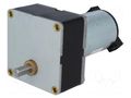 Motor: DC; 17W; 24VDC; 2750rpm; 5.2rpm; toothead reduction gear CROUZET 80807022
