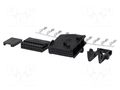 Kit; plug; RNS; PIN: 18; black; pins x10 4CARMEDIA 800007