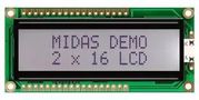 LCD DISPLAY, COB, 16 X 2, FSTN, 3.3V MC21605G6W-FPTLW3.3-V2