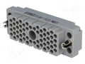 Connector: rectangular; 516; socket; hermaphrodite; PIN: 56; 2kV EDAC 516-056-000-402