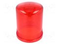 Cloche; red; IP65; ABS MOFLASH SIGNALLING 50065