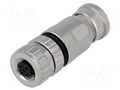 Connector: M12; plug; PIN: 5; female; straight; screw terminal CONEC 43-00114