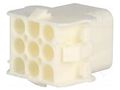 Connector: wire-wire; plug/socket; male/female; PIN: 9; 600V; 3x3 TE Connectivity 350782-1