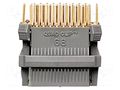 Test clip; grey; Overall len: 29.97mm; gold-plated; PLCC68 POMONA POM-5401